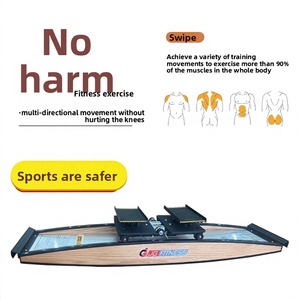 Precision-made Mechanical Aluminum Foldable <b>Ski</b> Machine <b>Trainer</b> Precise <b>Ski</b> Simulation Offers Realistic Skiing Experiences Indoo - Product Image 1