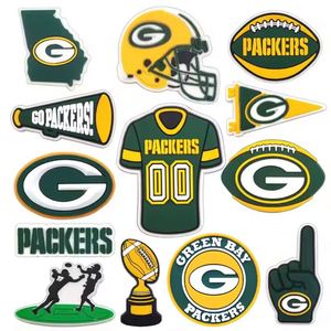 2025 Hot American Football Team San Francisco 49ers Style PVC Décorations de chaussures personnalisées Charms de chaussures - Product Image 4