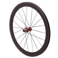 Roues en carbone pour vélo de route 700c, frein à disque V-brake, profil 50/60mm, finition UD mate, jante en carbone de qualité, Center Lock 6-boulons