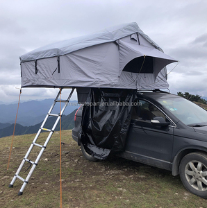 Tente <span class=keywords><strong>de</strong></span> course avant Overland pour SUV Truck Car-Remorque <span class=keywords><strong>de</strong></span> camping-car pliante pour 4 personnes avec échelle Boîte <span class=keywords><strong>de</strong></span> rangement pratique en tissu Oxford - Product Image 6