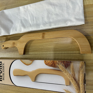 Cuchillo para pan de madera con hoja dentada de 8-9.9 pulgadas, herramienta de cocina de acero inoxidable para cortar pan - Product Image 4