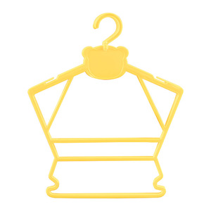 Haut <span class=keywords><strong>de</strong></span> gamme multicolore multifonctionnel vêtements organisateur <span class=keywords><strong>de</strong></span> stockage enfants bébé combinaisons magasin affichage cintre support en plastique - Product Image 6