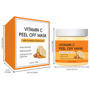 Turmeric Skincare Set-Cleanser, VC Clay Mask, Cream, Facial <b>Oil</b>, Soap & Soap Bag - Product Image 1
