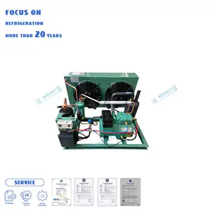 Unidad de condensador de refrigeración de Venta caliente, congelador refrigerado por aire, unidades de congelación de condensación para cámara fría