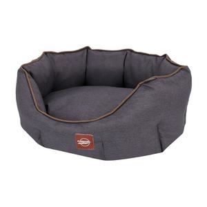 LS Peppy Buddies 뜨거운 판매 야외 방수 애완 동물 침대 미끄럼 방지 바닥 옥스포드 패브릭 솔리드 패턴 개와 고양이 - Product Image 3