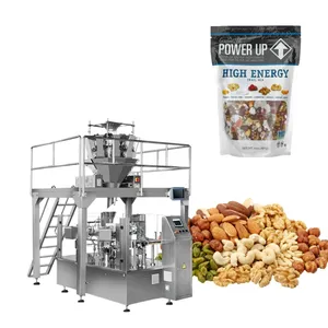 Full Automatic Given Bag Pack Machine Sunflower Seeds Pistachio Nuts Cashew Nut Almond Packaging Machine Price