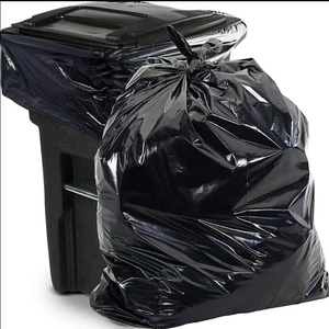 Thickened Black Heavy Duty Trash Bags Biodegradable Garbage Bags - Product Image 3