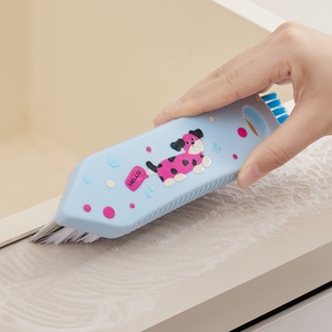 Multi Functional Triangular <b>Gap</b> Brush Industrial Hand Scub Held Brush Cleaning Brush for Bathroom Tool - Product Image 5