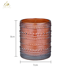 Candela Profumata in Paraffina in Barattolo di Vetro Rotondo, Fatta a Mano per Decorazione Casa, Uso Festivo e Matrimoniale, per Interni - Product Image 2