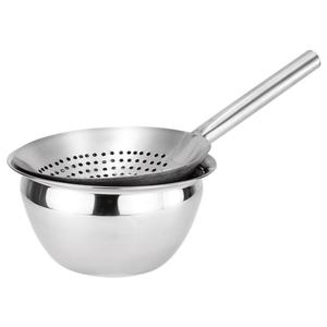 หม้อทอดสแตนเลสขนาด 9/10/11 นิ้ว พร้อมฝาปิด สำหรับทำอาหารที่บ้าน - Product Image 5