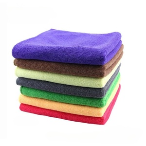 Çok amaçlı mikrofiber temizlik havlusu bez yüksek emici çözgü örgü kumaş mikrofiber havlu - Product Image 1