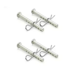 Kit de fixation pour axe métallique OEM en acier inoxydable 316, comprenant des goupilles plates simples, des goupilles fendues en forme de R, des goupilles de sécurité et des goupilles R-Clip - Product Image 3