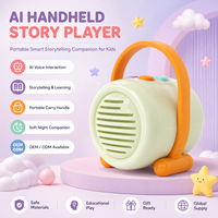 Lecteur d'histoires audio pour enfants, haut-parleur HiFi sans écran, boîte à musique d'apprentissage des langues pour enfants