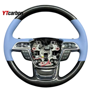 พวงมาลัยคาร์บอนไฟเบอร์แท้ YTcarbon สำหรับ Continental Nautilus NAVIGATOR อะไหล่ตกแต่งรถยนต์ สไตล์รถแข่ง แบบกำหนดเอง - Product Image 1