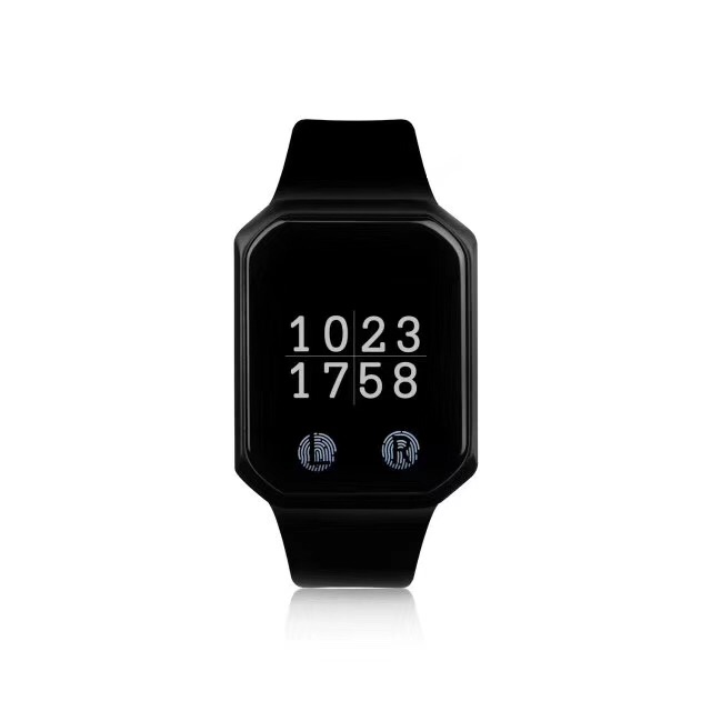 reloj buscapersonas con números simples