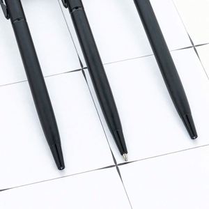 1.0Mm Black Touchscreen Metal Custom Logo Hotel Corporate Advertising Gift Twist Ballpoint <b>Pen</b> - Product Image 4