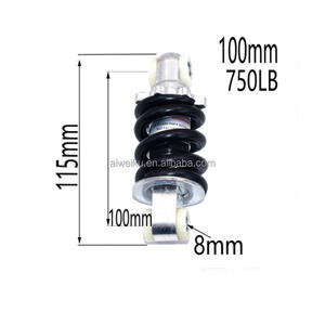 Peredam Kejut <span class=keywords><strong>100MM</strong></span> 125MM 150MM 170MM 190MM 200MM untuk Motor Mini Super Minimoto ATV Skuter Listrik Mini Pocket Bike 47cc 49CC - Product Image 3