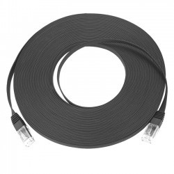 Best Price Flat <strong>Cat6</strong> RJ45 UTP Patch Cord 1m And 5m Insulated Ethernet Network <strong>Cable</strong> PVC Jacket - Product Image 6