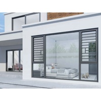 Ventanas y Puertas de Aluminio NUOXIN OEM ODM, Ventanas Abatibles y Puertas de Aluminio para Casa y Chalet