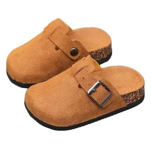 Chaussures décontractées élégantes pour garçons adolescents avec sangle à boucle, sabots pour enfants, pantoufles pour enfants - Product Image 6