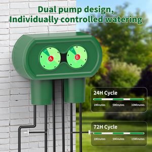 Sistema de Riego Automático Solar para Plantas, Dispositivos de Riego por Goteo para Plantas en Balcones Exteriores, Kit de Riego por Goteo para el Hogar Ecológico - Product Image 4