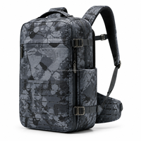 Sac à dos tactique personnalisé pour la chasse en plein air, coutures renforcées, résistant à l'eau, MOLLE, jungle, désert, survie, camping, léger