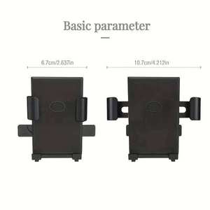 Support de téléphone pour vélo anti-vibration, ABS durable, rotation à 360 degrés, support de téléphone portable pour moto pour Samsung iPhone - Product Image 5