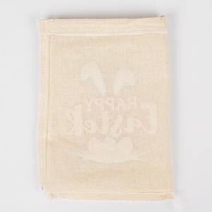 Oeuf de pâques sac cadeau Bundle fête décoration lin vacances stockage emballage Jute matériel sac - Product Image 3