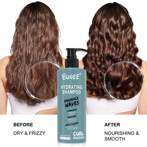 Kit Hidratante Orgánico Anti-Frizz de Marca Privada con Extracto de Oliva, Champú y Acondicionador <span class=keywords><strong>para</strong></span> Cabello Rizado, Cuidado Capilar <span class=keywords><strong>para</strong></span> Todo Tipo de Cabello - Product Image 1