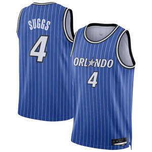 Orlando para Hombre # Camiseta de Baloncesto de Jalen <span class=keywords><strong>Suggs</strong></span>, Bordada y Cosida, Edición Ciudad, para Adultos, Transpirable, Talla Grande, Verano, 100% - Product Image 5