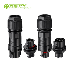 ขั้วต่อไฟฟ้ากระแสสลับประสิทธิภาพสูง IP68 กันน้ำ 500V 50A ขั้วต่อแบบตัวเมีย ทองแดง/เคลือบดีบุก ระดับความปลอดภัย II CATIII/2 สำหรับ - Product Image 1