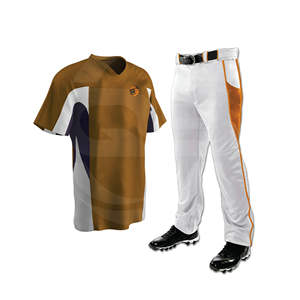 2020เสื้อเบสบอลระเหิดที่กำหนดเอง,ทีมโพลีเอสเตอร์สวมใส่เครื่องแบบเบสบอลว่างเปล่าที่กำหนดเอง - Product Image 5