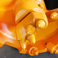 Godet de forage de roche Limta Piling 600 mm pour foreuse rotative Bauer Sany XCMG |   Acier Q355B |   Burin à dents bombées Betek à queue ronde