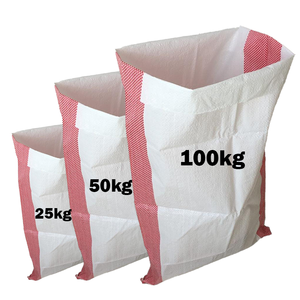 Bolsa Tejida de Polipropileno de Fábrica China, 25 kg, 50 kg, 100 kg, con Protección UV, para Empacar <span class=keywords><strong>Trigo</strong></span>, Maíz, Fertilizantes y Granos de Café - Product Image 1