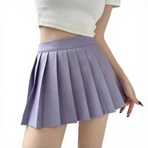 Jupes Courtes Plissées Mini pour Femmes, Prêtes à l'Expédition, Respirantes, Naturelles, Décontractées, Cousues, Tailles XS-XL, Vente en Gros, Style Écolière - Product Image 4