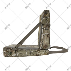 Coussin de chasse camouflage pliable, épais, portable, universel pour 1 personne, en tissu Oxford, camouflage True Tree - Product Image 3
