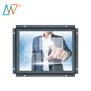 Bureau ou support mural haute luminosité 1000 nit écran tactile moniteur LCD 10 pouces