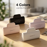 Productos de Moda, Mini Banco de Energía de 5000 mAh con Carga Rápida PD20W, Los Mejores Regalos Promocionales para Navidad, Los Más Vendidos de Alibaba