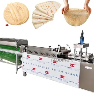 Customizable mesin packing roti maquina para pan pita naan roti making machine