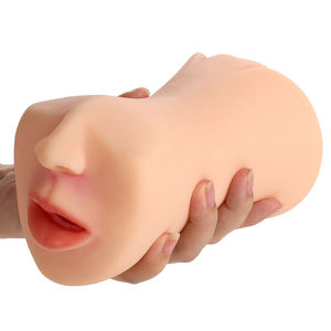 Masturbator Silikon Triple-Threat: Desain 3-in-1 Oral, Vagina & Anal - Product Image 2