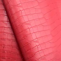 2024 nouvelle peau de Crocodile en relief Faux cuir synthétique PU PVC anti-taches pour chaussures sacs à main accessoires de voiture sacs chaises
