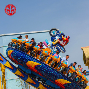Jeux de parc d'attractions extrêmement 23 sièges Flying Disco Ride Spinner Magic Flying ufo Fun Fair Rides Jeux de plein air pour adultes - Product Image 3