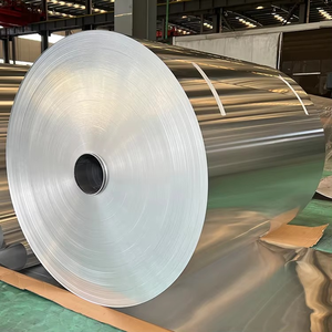 Alloy 8011 laminated aluminum <b>foil</b> golden aluminium <b>foil</b> lacquered aluminium for food <b>container</b> 99.9% Aluminum <b>Foil</b> - Product Image 1