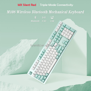 Clavier mécanique silencieux à trois modes 108 touches USB Type-C Nouveau axe Cherry - Product Image 5