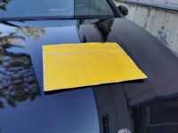 Production professionnelle matériau d'insonorisation isolation phonique feuille de caoutchouc amortissement Audio de voiture