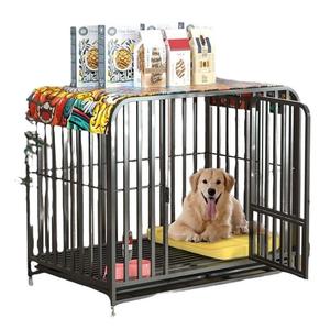 Gabbia per Cani in Acciaio Inox per Cani Grandi e Medi con Toilette, Uso Interno/Esterno per Golden Retriever/Labrador, Accessori per Animali Domestici - Product Image 5