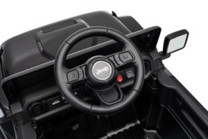 Camioneta Todoterreno Eléctrica de 2 Plazas para Niños, Modelo Wrangler <span class=keywords><strong>Rubicon</strong></span> 392 2024 con Licencia Oficial, 12V, 4 Ruedas - Product Image 5