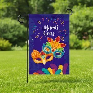 Bandera de Jardín Personalizada por Sublimación, Pequeña, para Regalo, Decoración de Fiesta de Mardi Gras, Regalo de Carnaval - Product Image 5