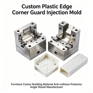 Moule d'injection personnalisé pour protection d'angle en plastique, idéal pour meubles, cartons et matériaux de construction – Protection anti-collision - Product Image 1