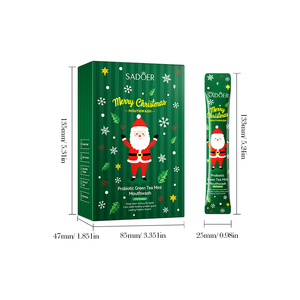 น้ำยาบ้วนปาก SADOER คริสต์มาส คูลมิ้นท์ ทำความสะอาดล้ำลึก ให้ลมหายใจสดชื่นยาวนาน ขจัดคราบสกปรก - Product Image 6